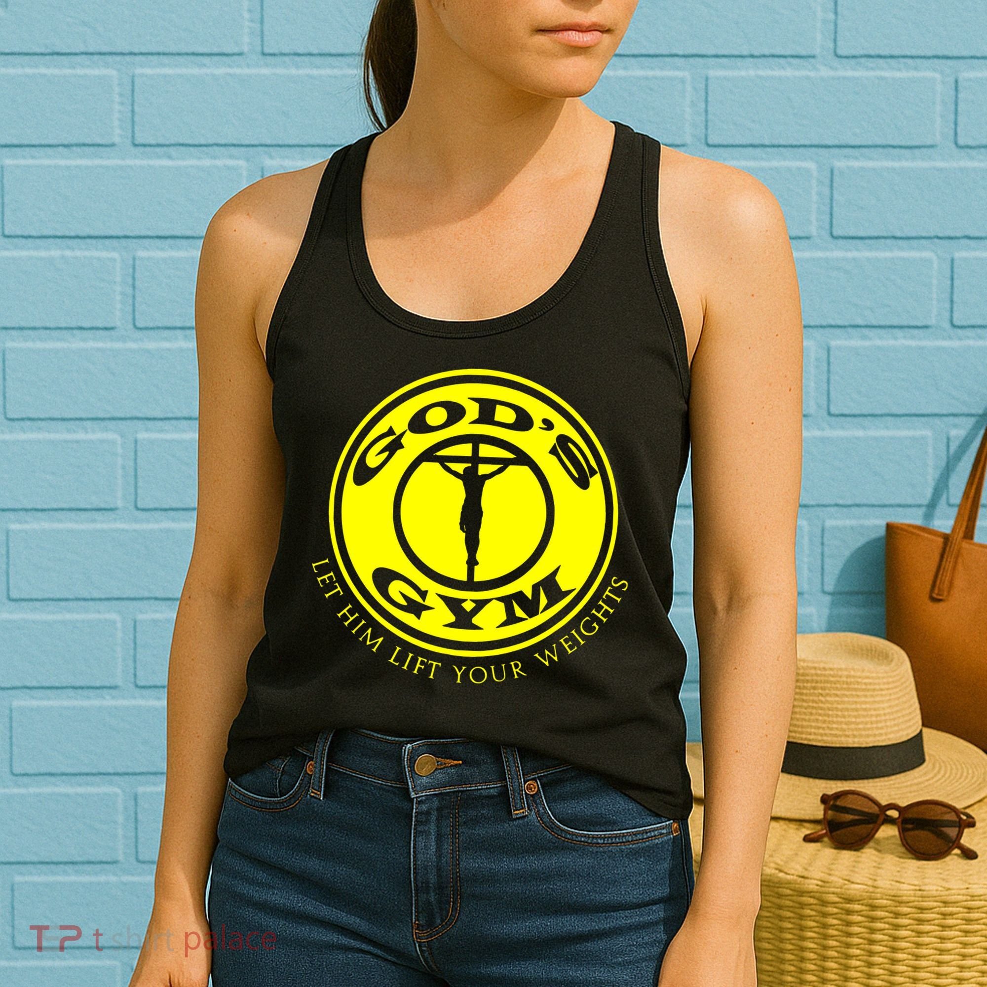 Gods Gym Religion Women's Tank Top