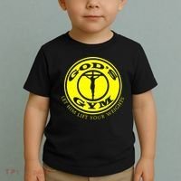 Gods Gym Religion Toddler T-Shirt thumb 2