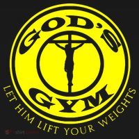 Gods Gym Religion Kids Long Sleeve Shirt thumb 2