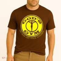 Gods Gym Religion Cooling Performance Crew T-Shirt thumb 2