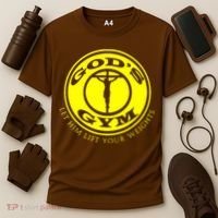 Gods Gym Religion Cooling Performance Crew T-Shirt thumb 3