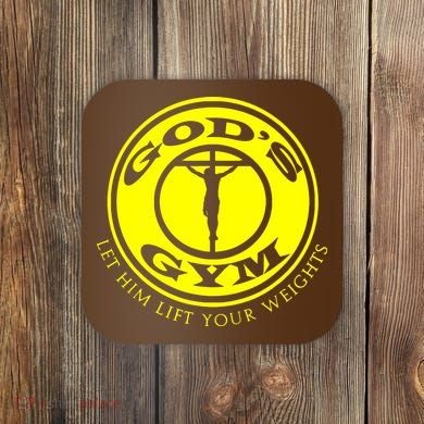 Gods Gym Religion Coaster