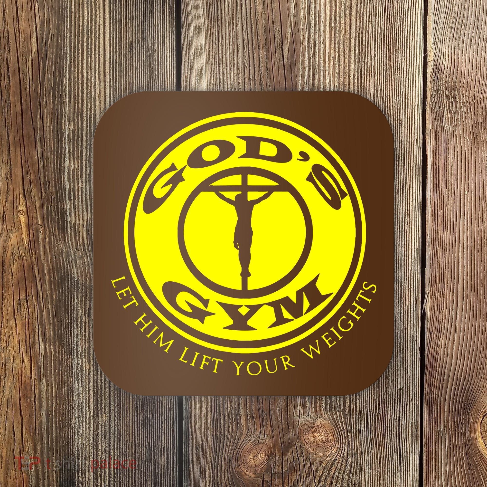Gods Gym Religion Coaster
