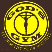 Gods Gym Religion Coaster thumb 2
