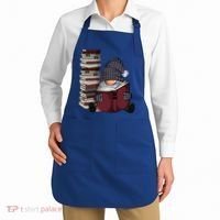 Garden Gnome Reading Books Gnomes Book Lover Gift Apron thumb 2