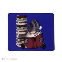 Garden Gnome Reading Books Gnomes Book Lover Gift Mousepad thumb 0