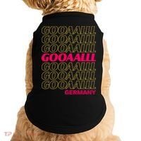 Gooaall! Germany Soccer Apparel For Fans German Doggie Tank thumb 0
