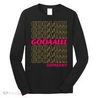 Gooaall! Germany Soccer Apparel For Fans German Long Sleeve Shirt thumb 0