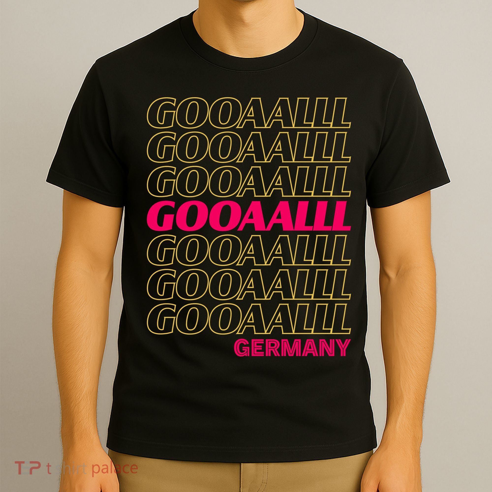 Gooaall! Germany Soccer Apparel For Fans German T-Shirt