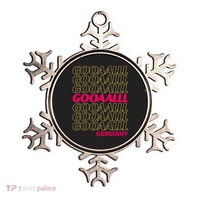 Gooaall! Germany Soccer Apparel For Fans German Ornament