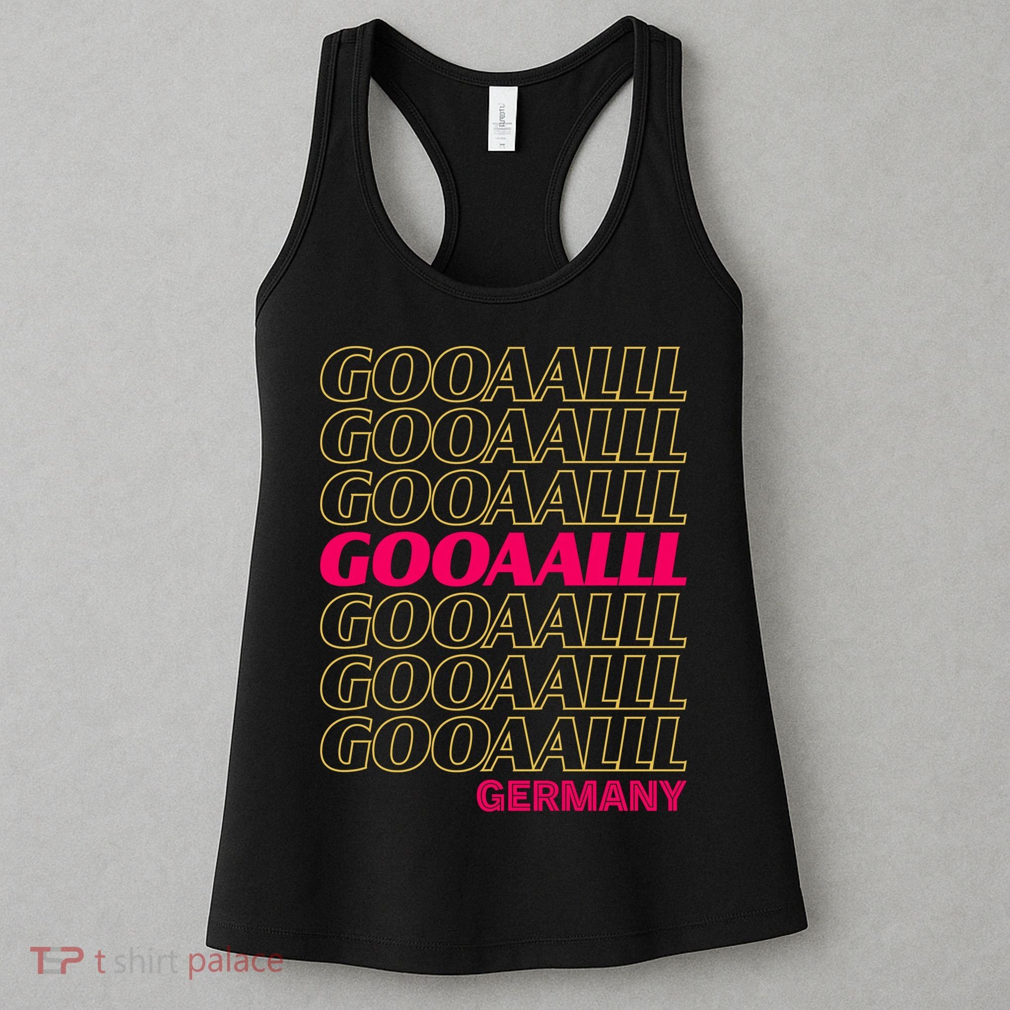 Gooaall! Germany Soccer Apparel For Fans German Women's Tank Top