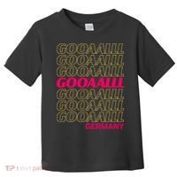 Gooaall! Germany Soccer Apparel For Fans German Toddler T-Shirt thumb 0