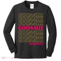 Gooaall! Germany Soccer Apparel For Fans German Kids Long Sleeve Shirt thumb 0