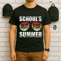 Graduation Gift Schools Out For Summer Students Teacher T-Shirt thumb 6