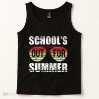 Graduation Gift Schools Out For Summer Students Teacher Tank Top thumb 2