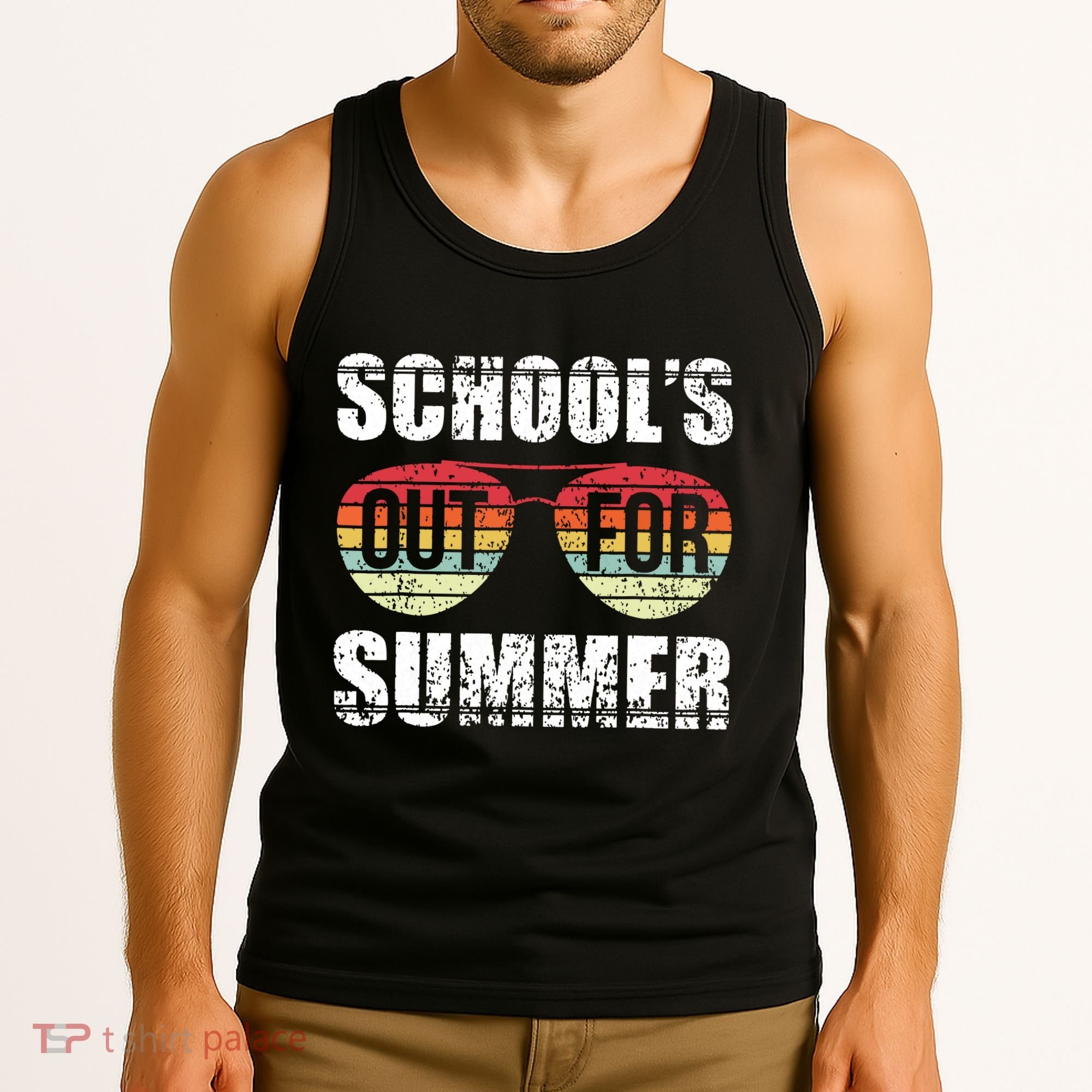 Graduation Gift Schools Out For Summer Students Teacher Tank Top