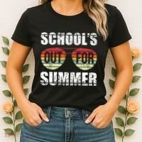 Graduation Gift Schools Out For Summer Students Teacher Women's T-Shirt thumb 2