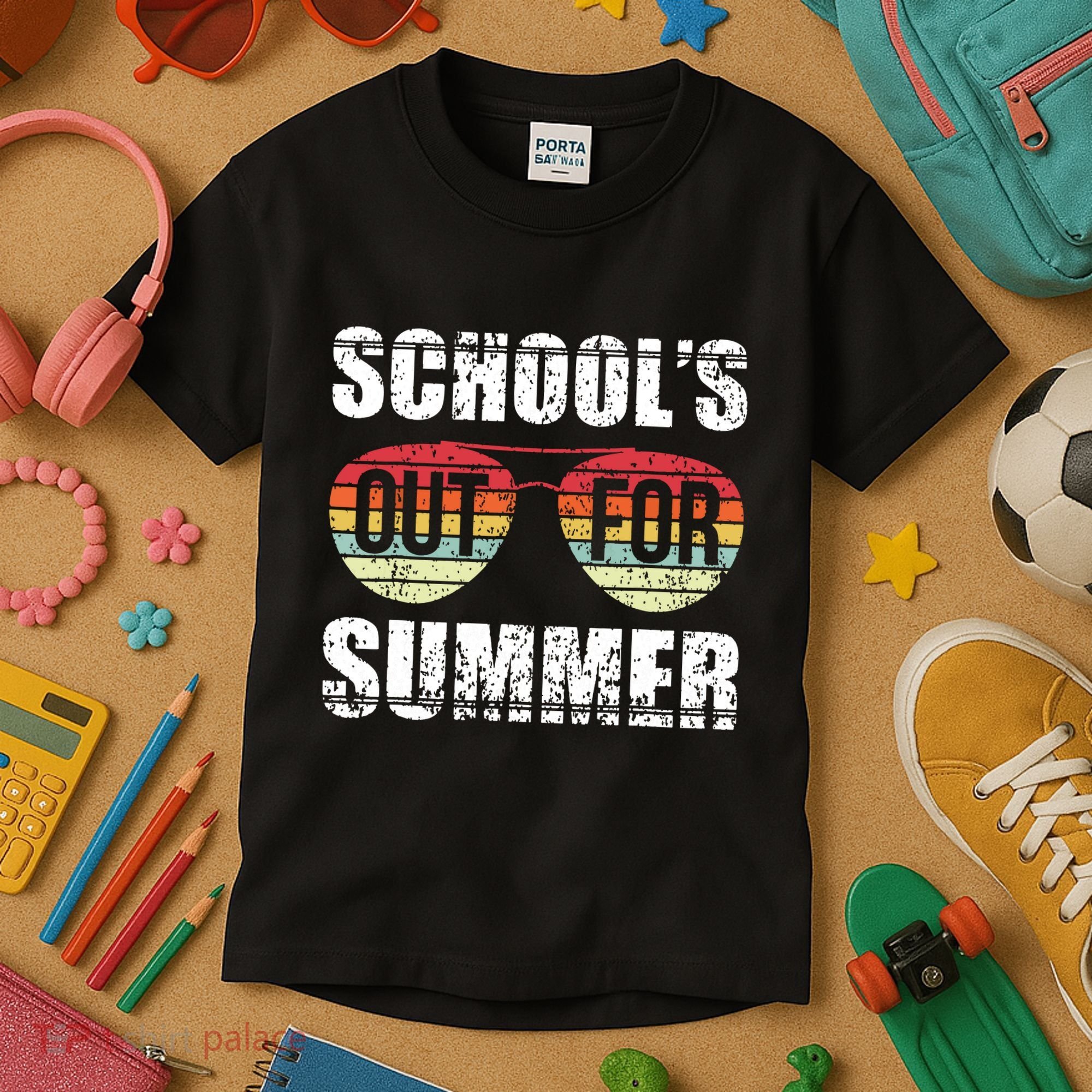 Graduation Gift Schools Out For Summer Students Teacher Kids T-Shirt