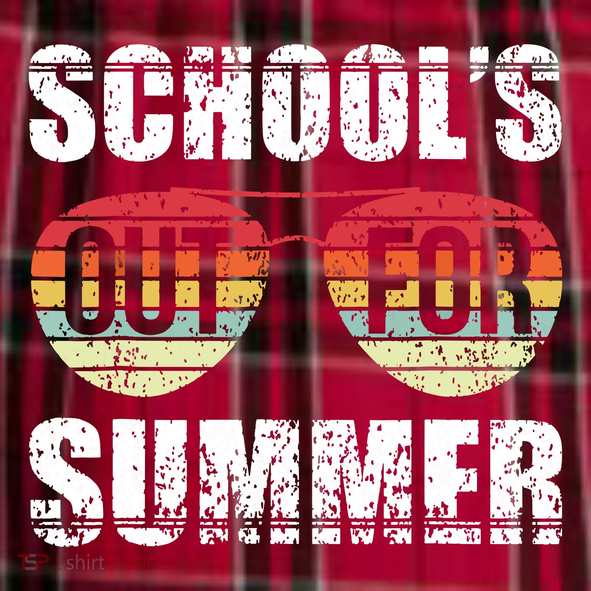 Graduation Gift Schools Out For Summer Students Teacher Men's Flannel Plaid Pajama Pants