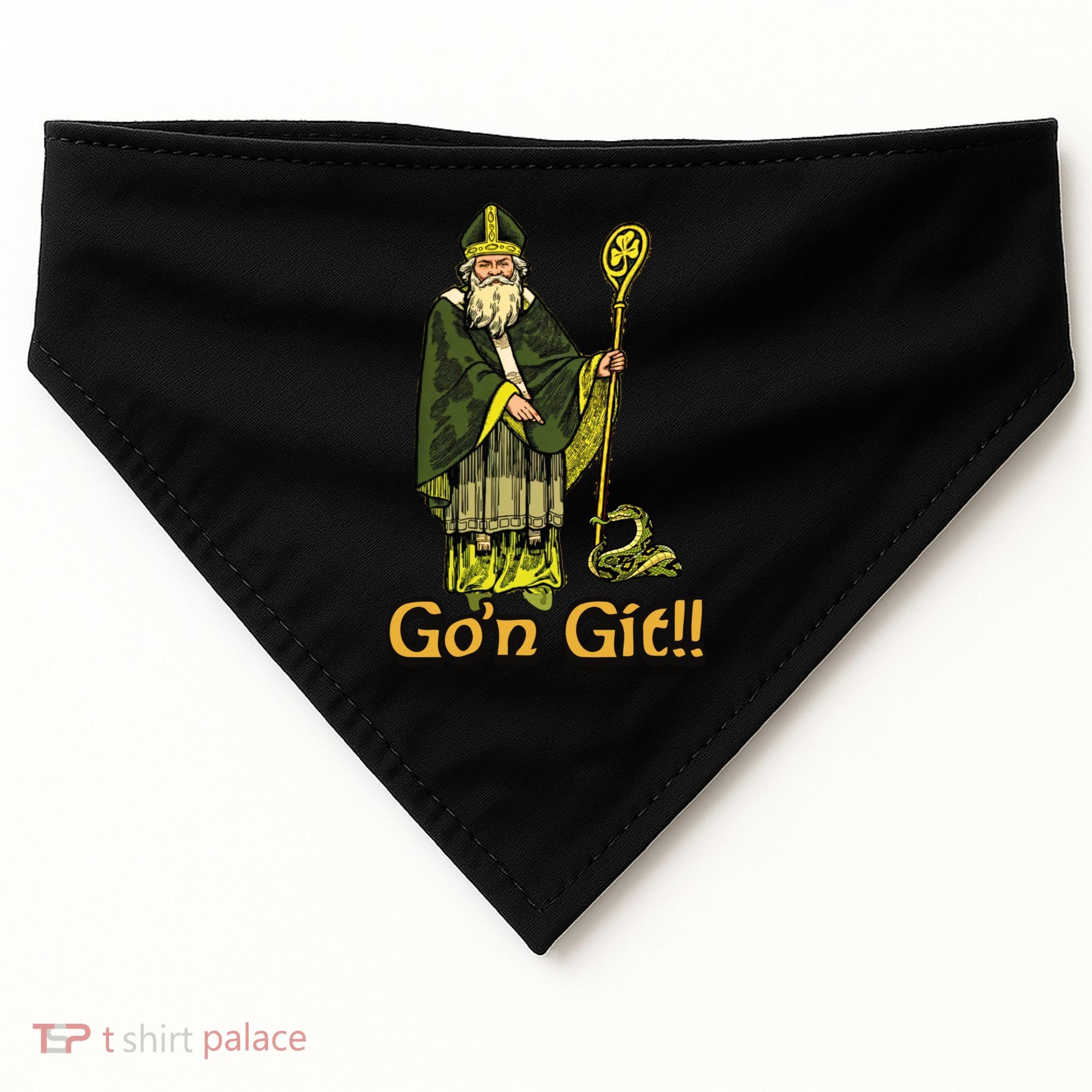 GoN Git St Patrick USA-Made Doggie Bandana