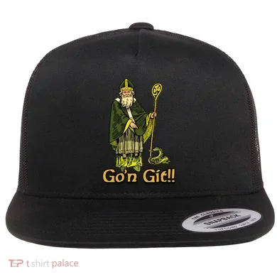 GoN Git St Patrick Flat Bill Trucker Hat