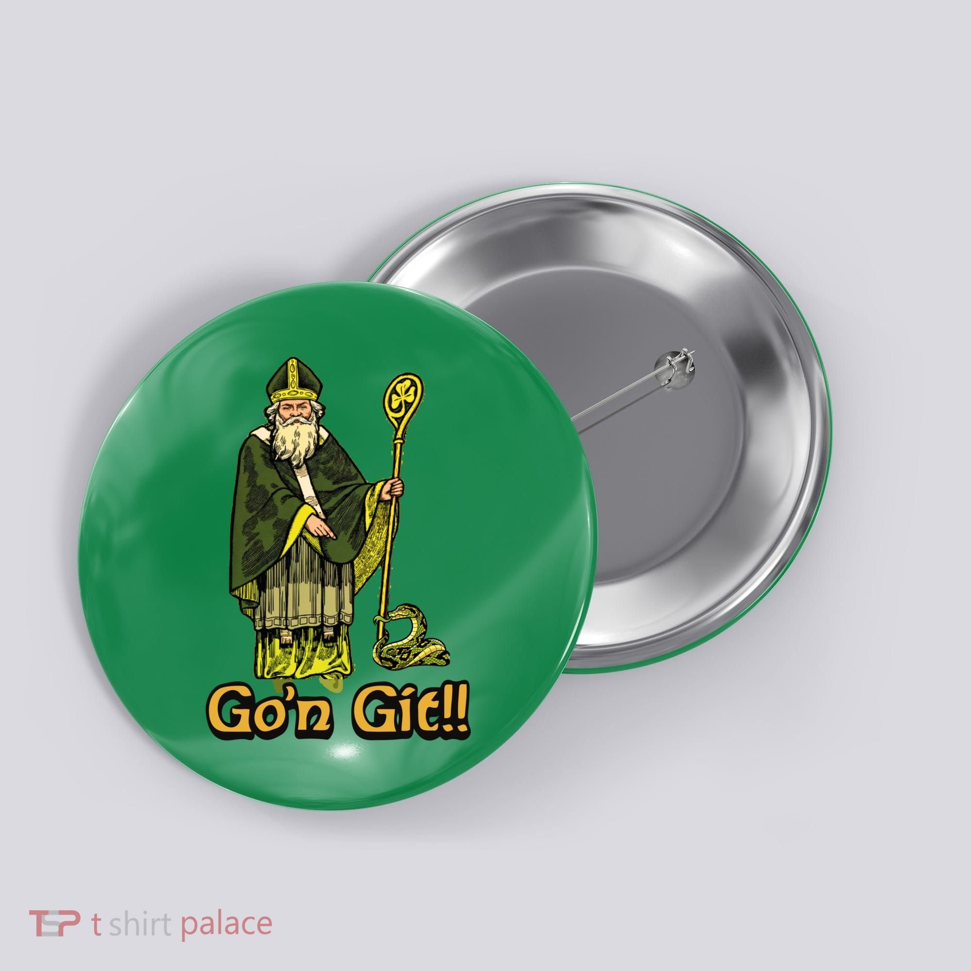 GoN Git St Patrick Button