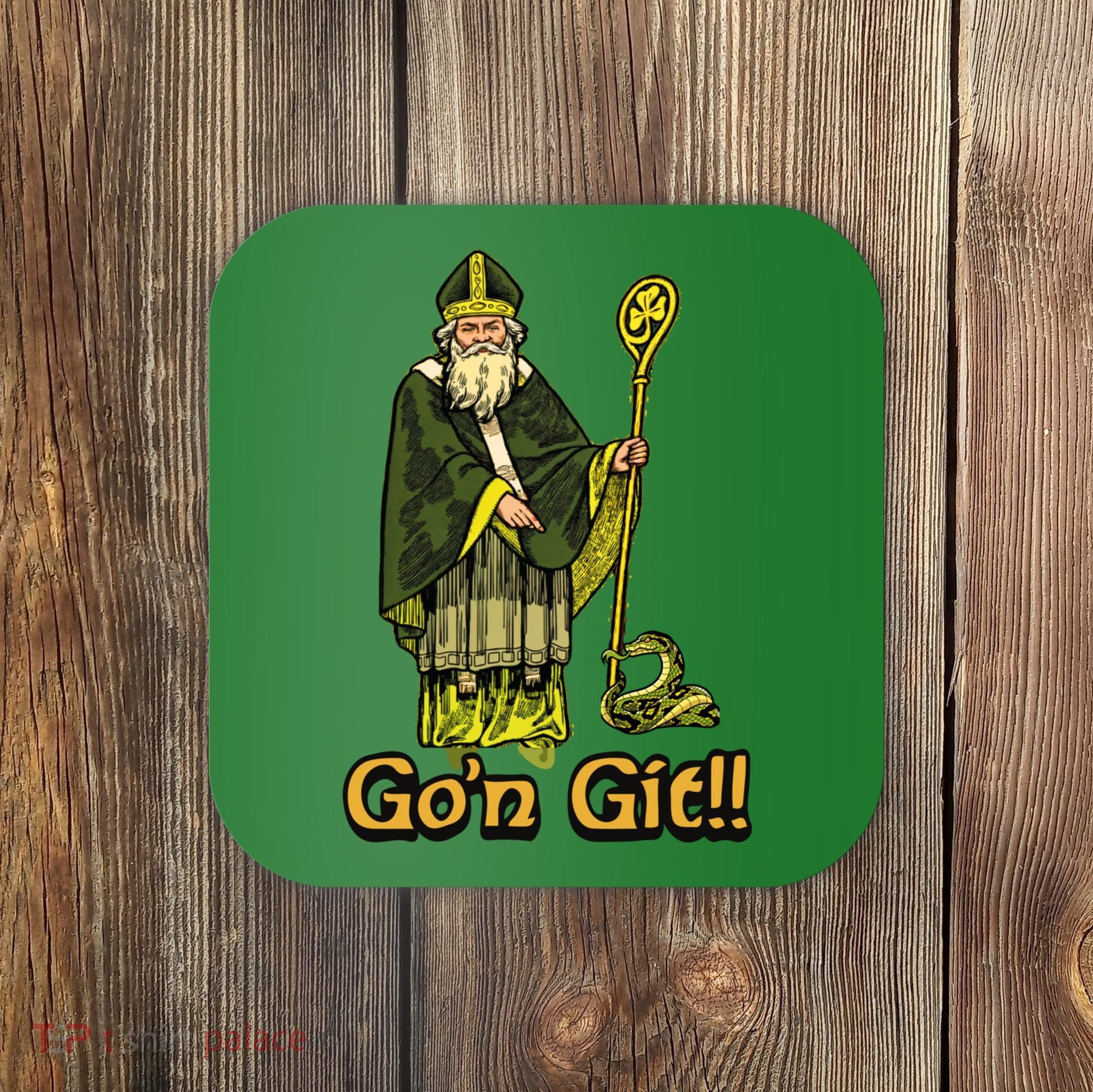 GoN Git St Patrick Coaster