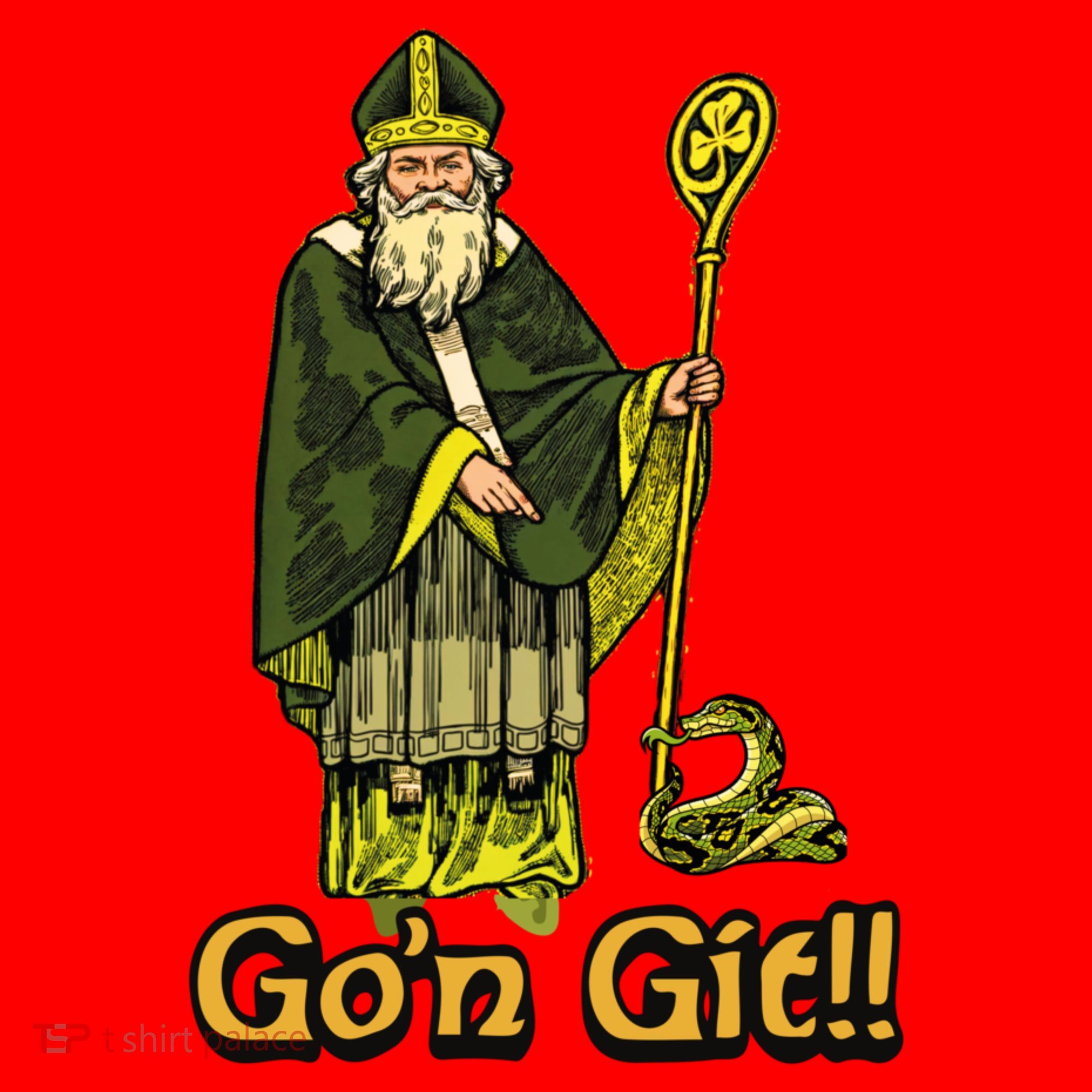 GoN Git St Patrick Santa Hat
