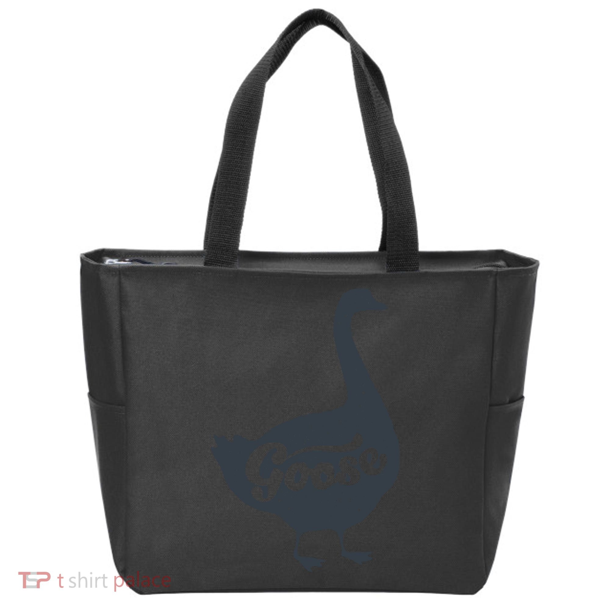 Grey Goose Simple Distress Tote Bag