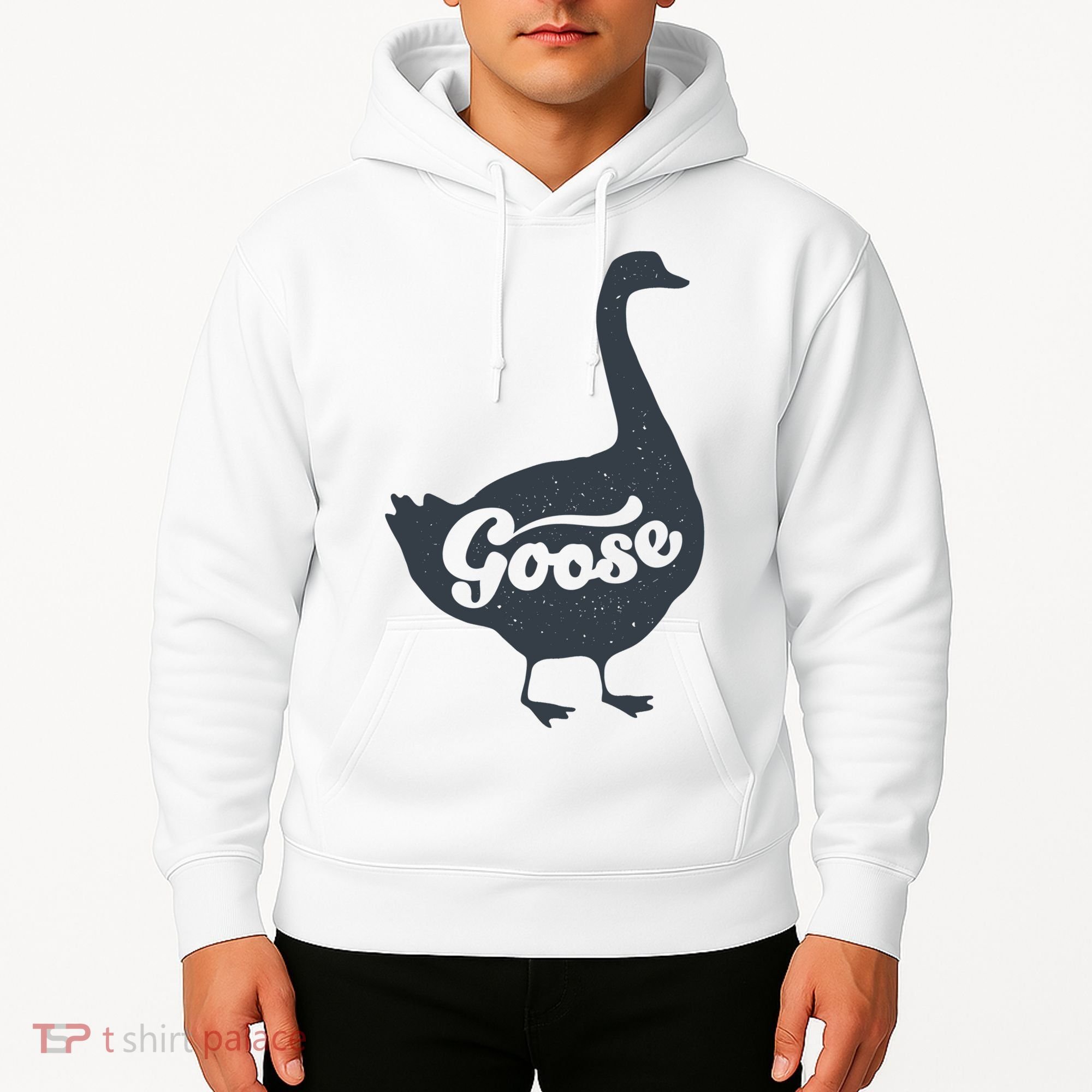 Grey Goose Simple Distress Hoodie