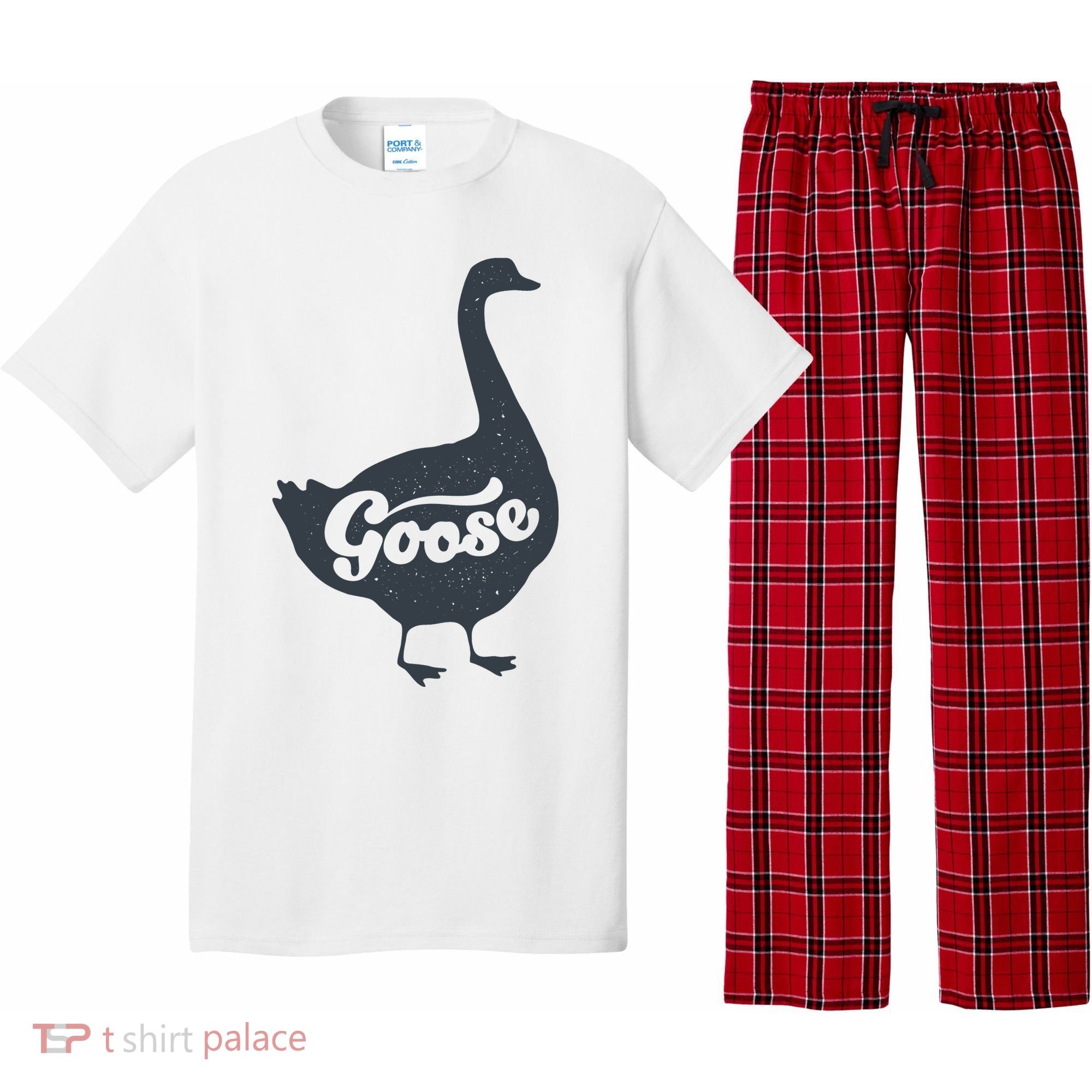 Grey Goose Simple Distress Pajama Set