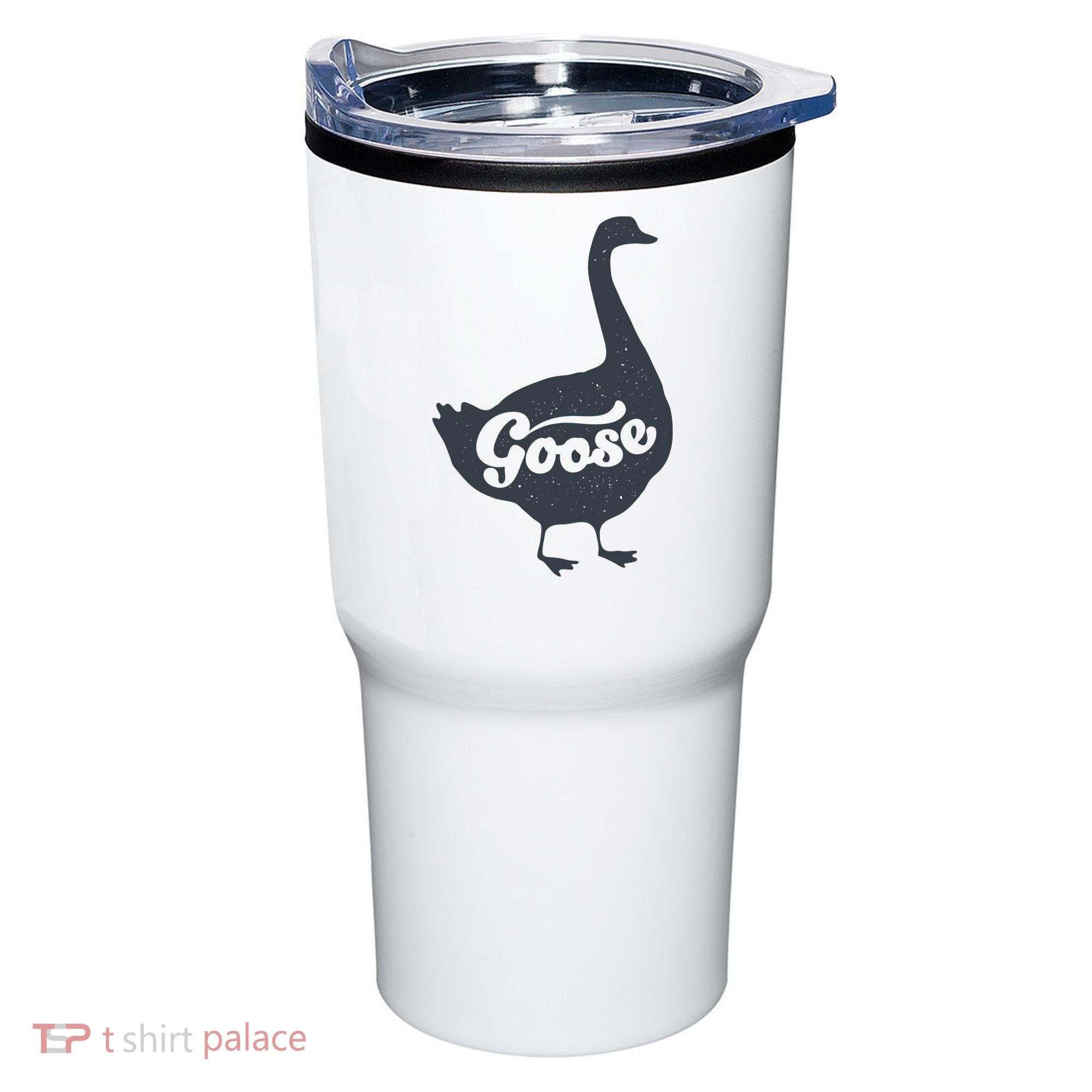 Grey Goose Simple Distress Tumbler