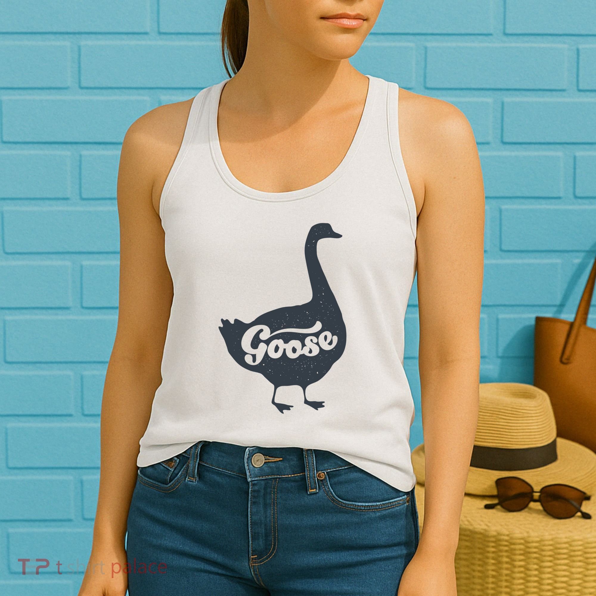 Grey Goose Simple Distress Women's Tank Top