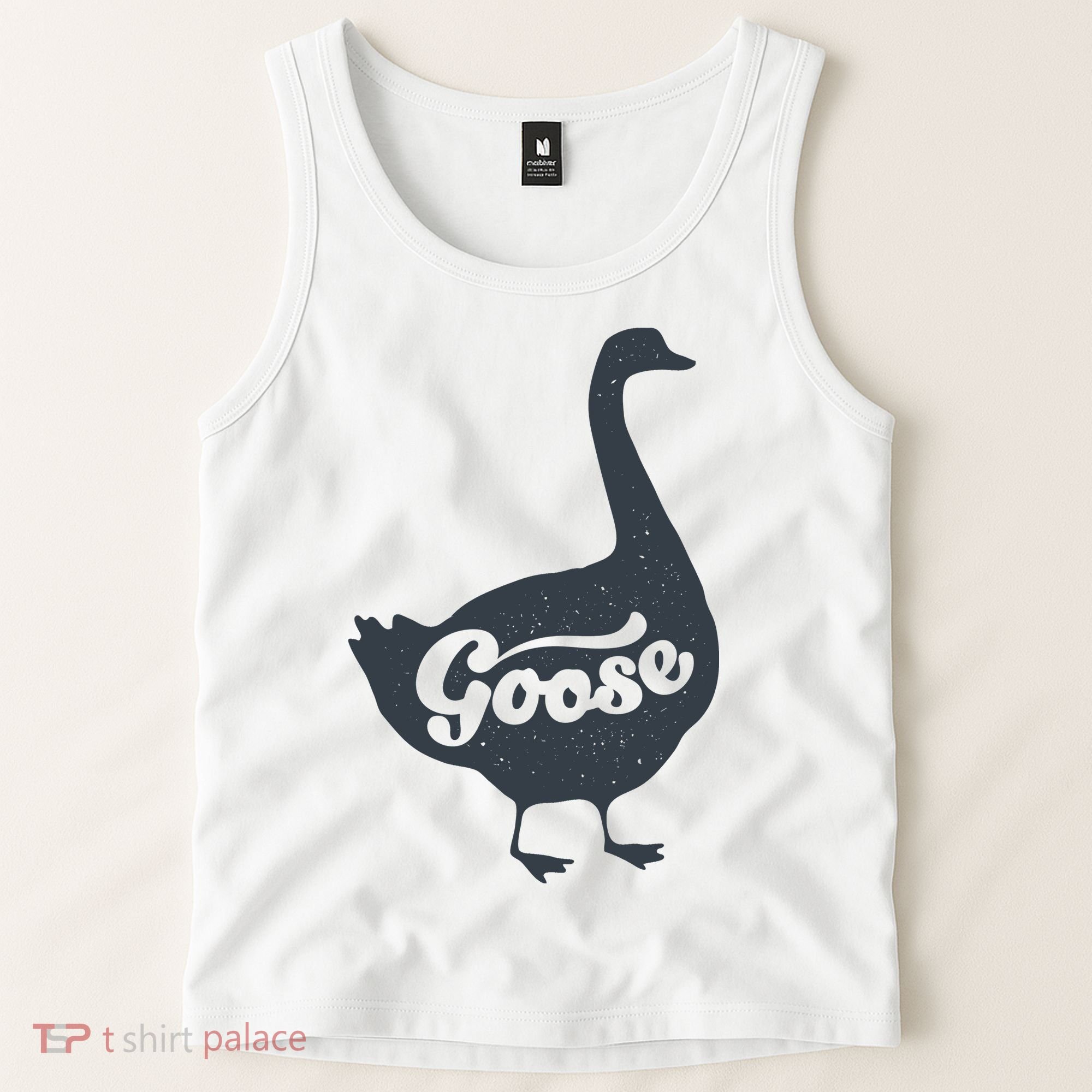 Grey Goose Simple Distress Tank Top