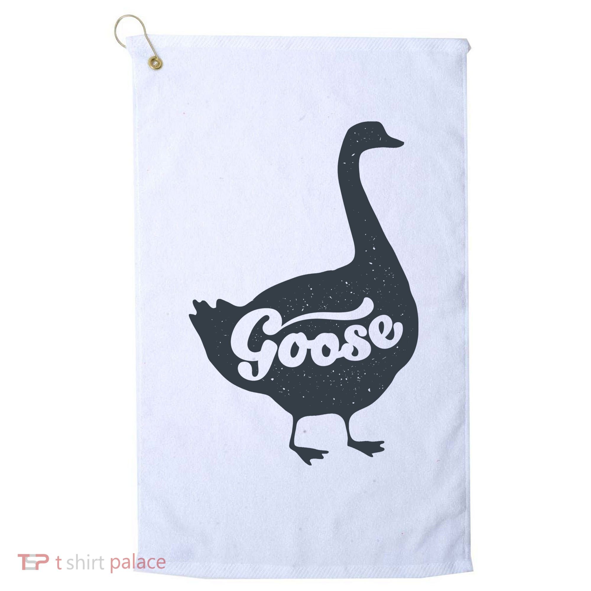 Grey Goose Simple Distress Golf Towel