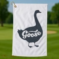 Grey Goose Simple Distress Golf Towel thumb 1