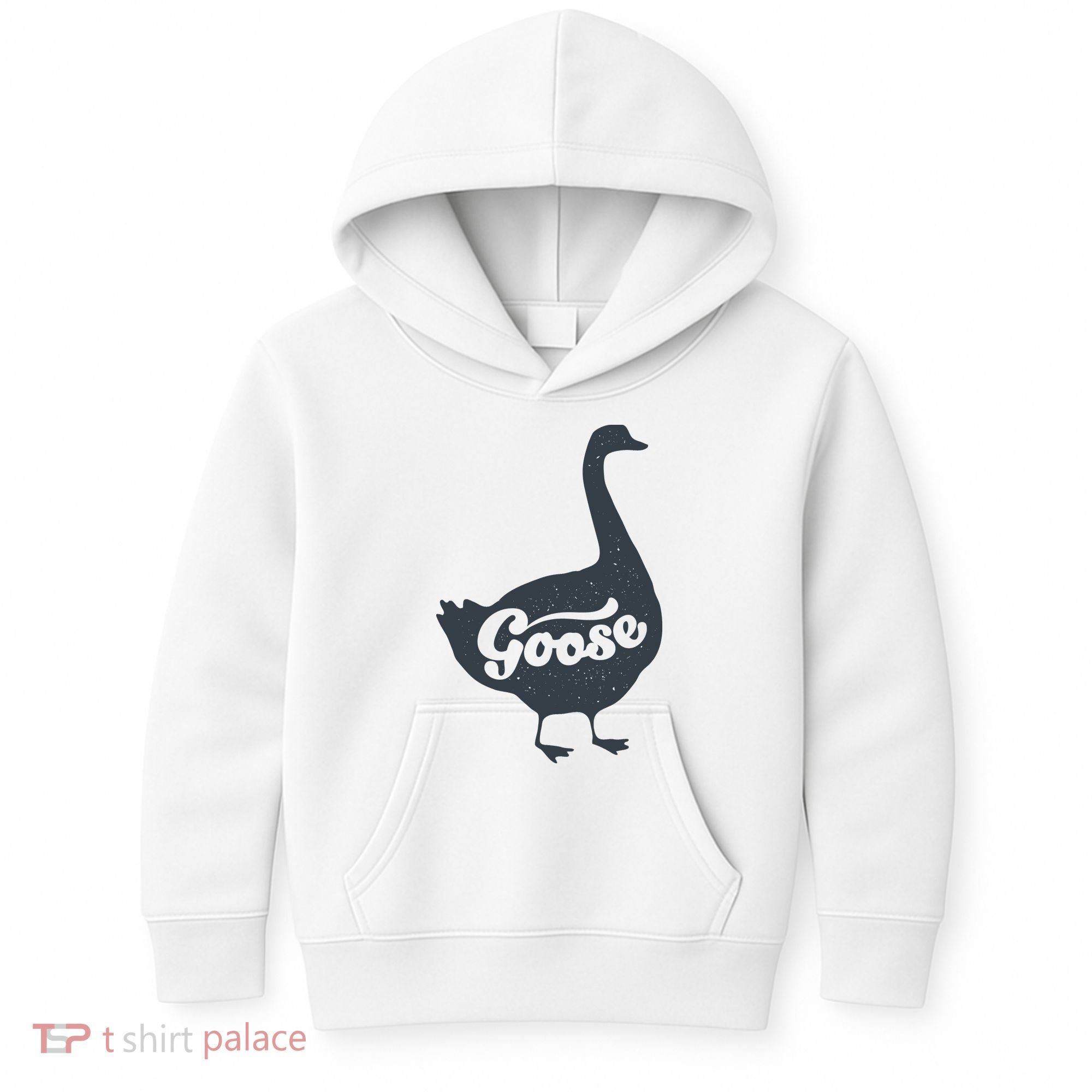 Grey Goose Simple Distress Kids Hoodie