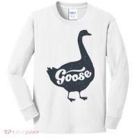 Grey Goose Simple Distress Kids Long Sleeve Shirt thumb 0