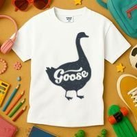 Grey Goose Simple Distress Kids T-Shirt thumb 3