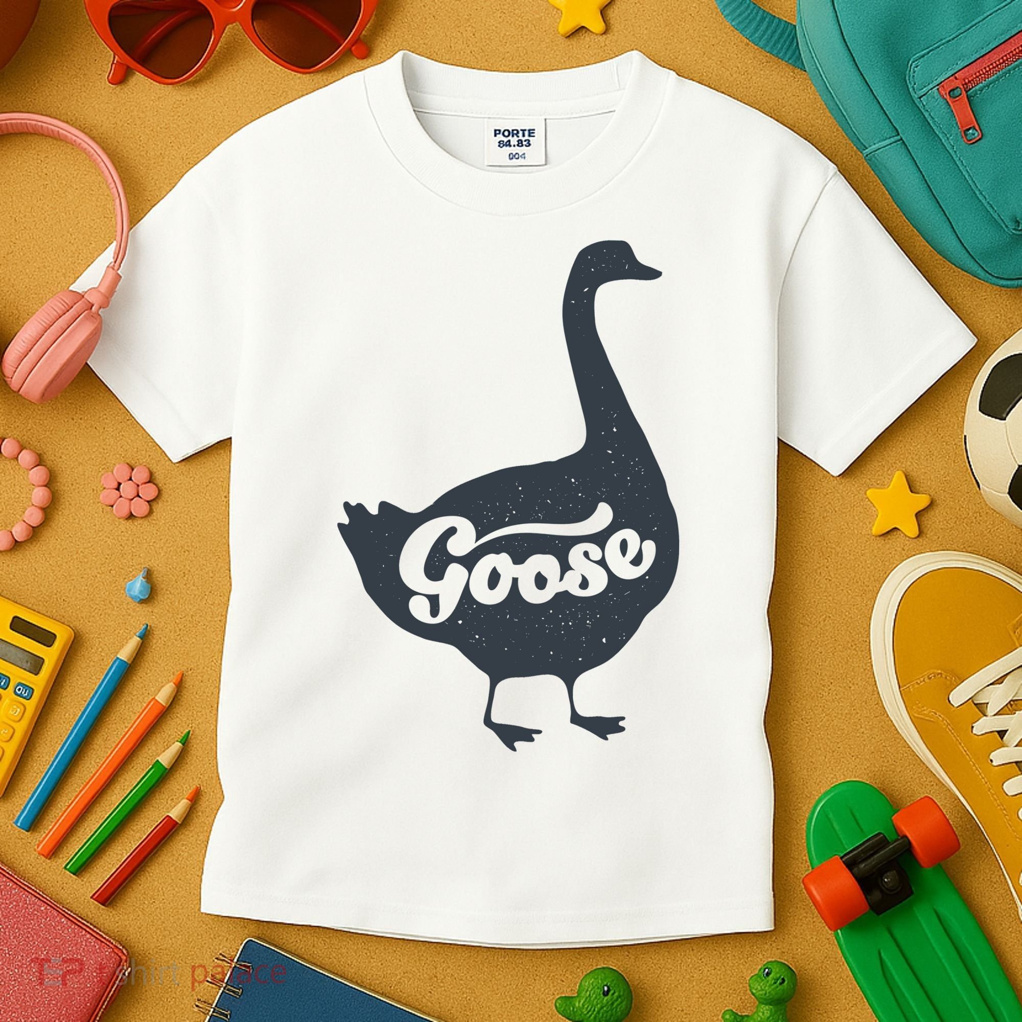 Grey Goose Simple Distress Kids T-Shirt