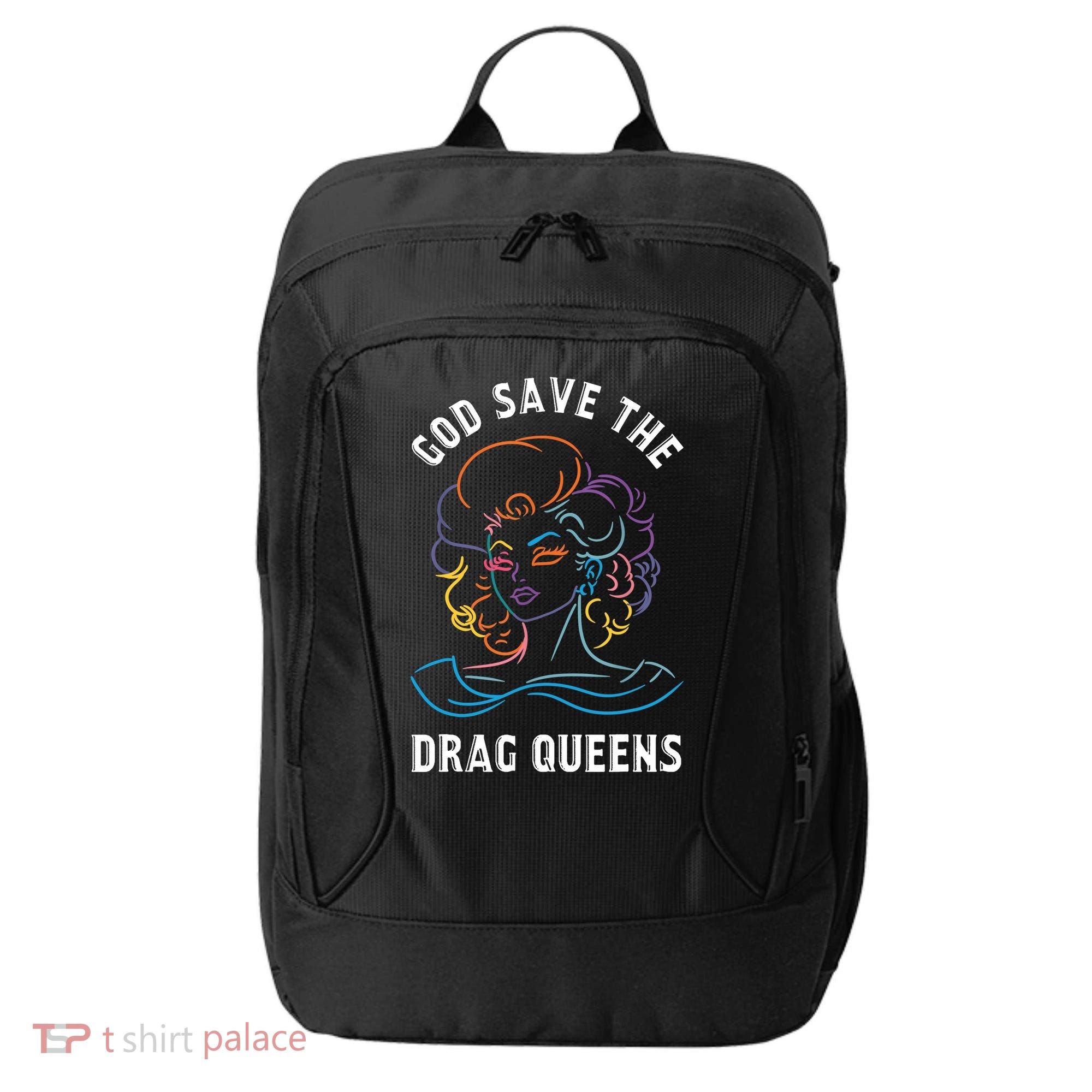 Groovy God Save The Drag Queens City Backpack