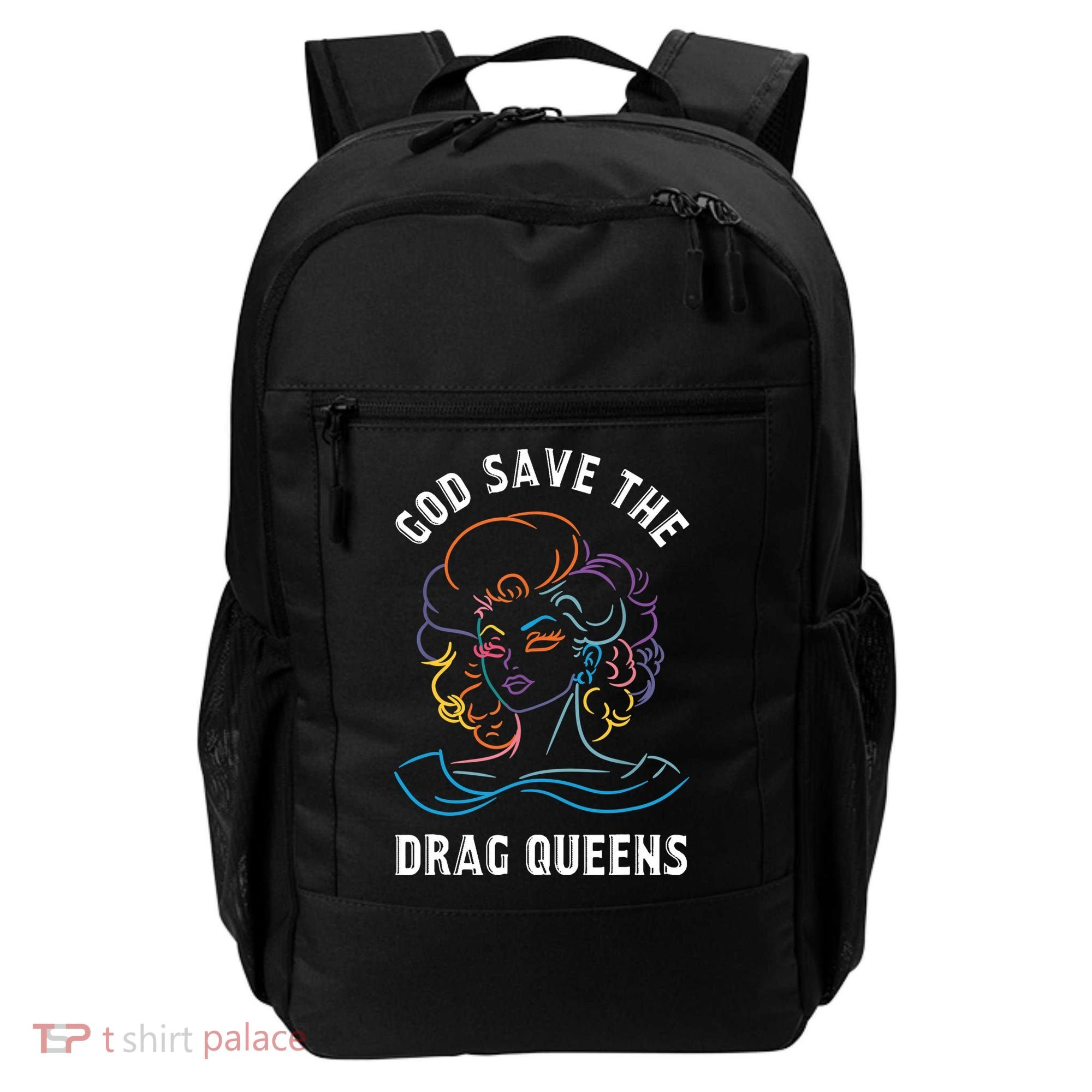 Groovy God Save The Drag Queens Backpack