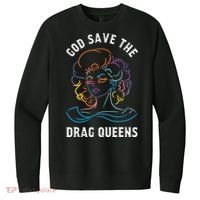 Groovy God Save The Drag Queens V.I.T. Fleece Crew Sweatshirt thumb 0