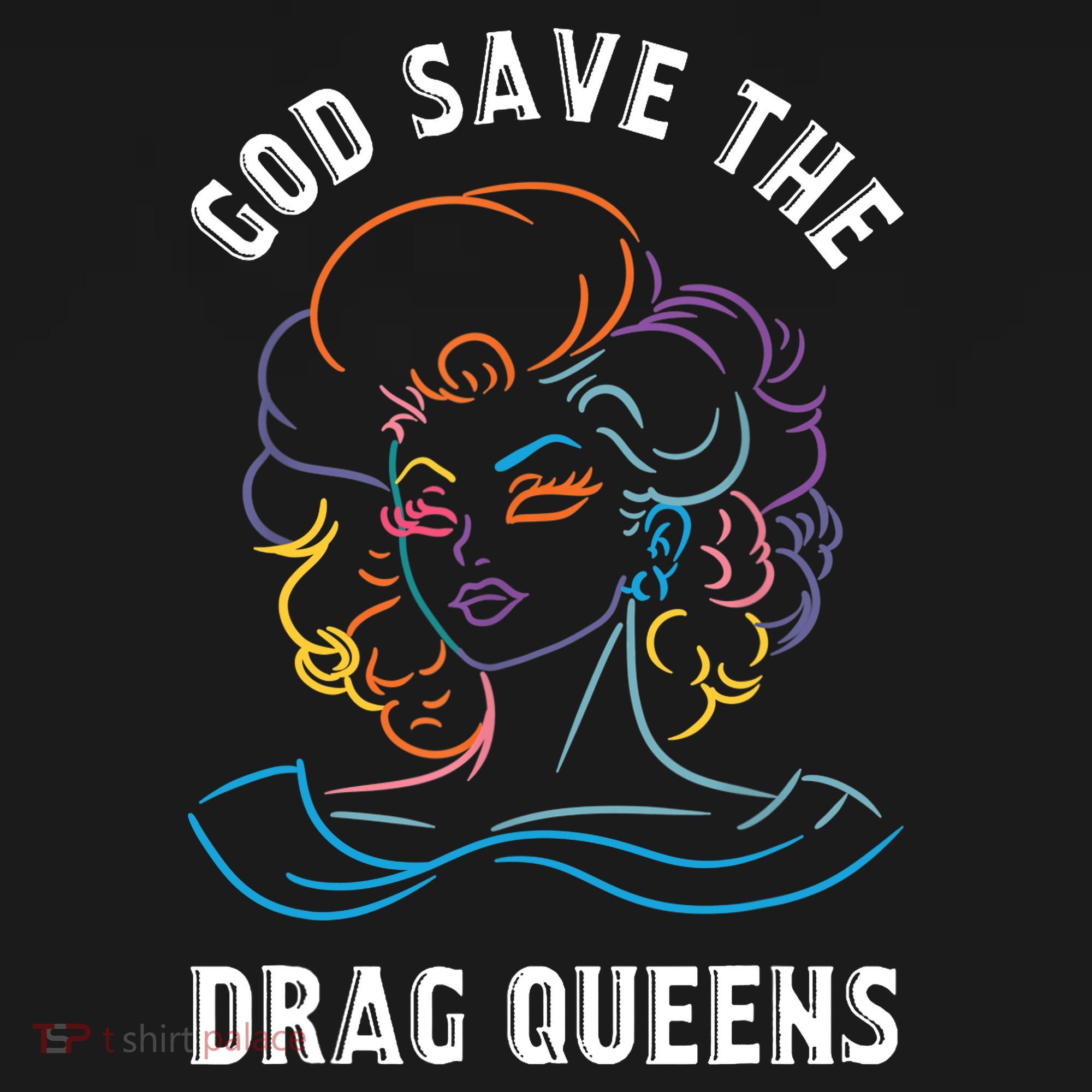 Groovy God Save The Drag Queens Ornament