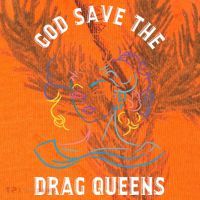 Groovy God Save The Drag Queens Kati Licensed 12" Camo Cuffed Beanie thumb 2