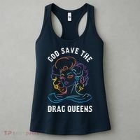 Groovy God Save The Drag Queens Women's Tank Top thumb 3