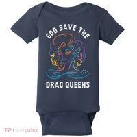 Groovy God Save The Drag Queens Baby Bodysuit thumb 0