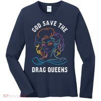 Groovy God Save The Drag Queens Women's Long Sleeve Shirt thumb 0