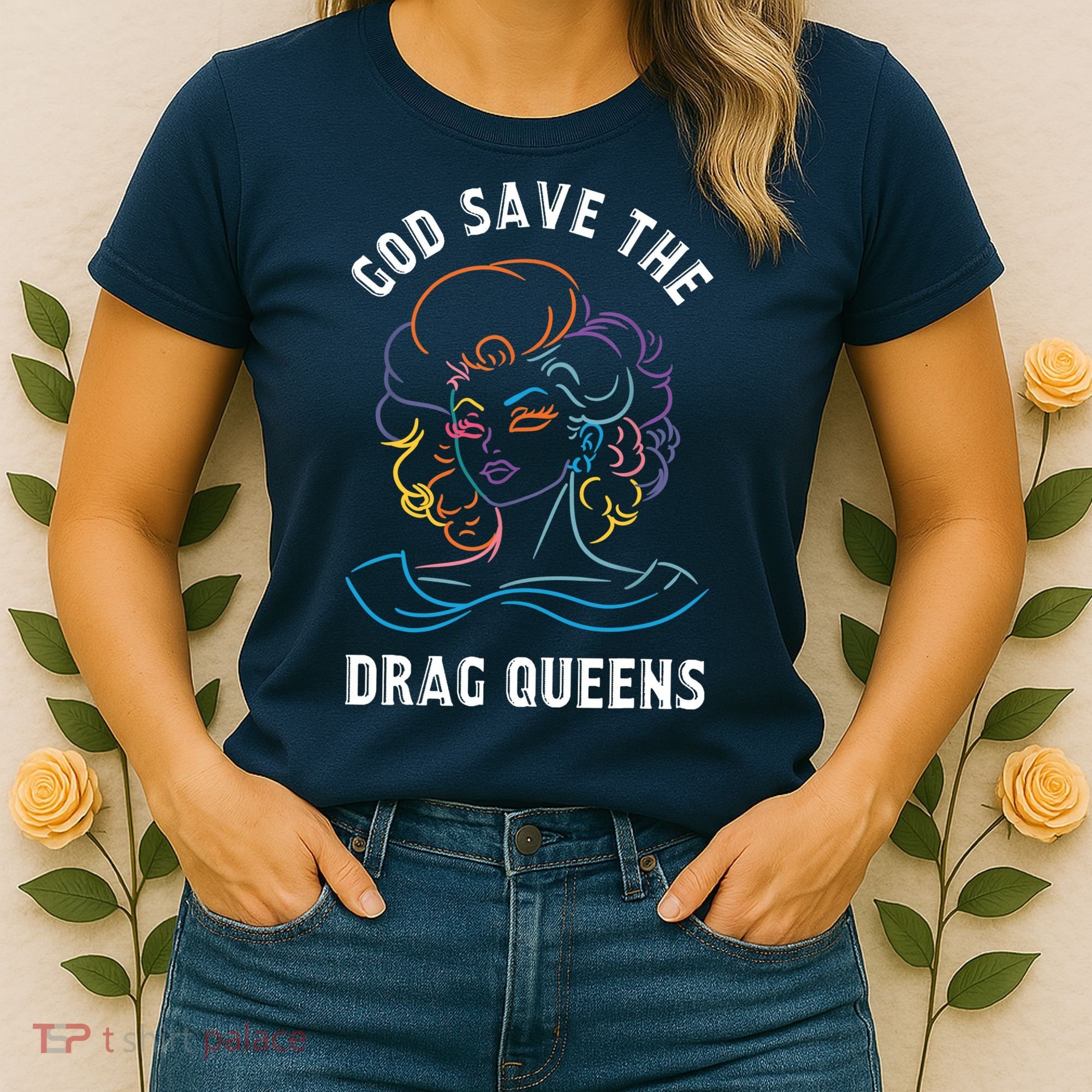 Groovy God Save The Drag Queens Women's T-Shirt