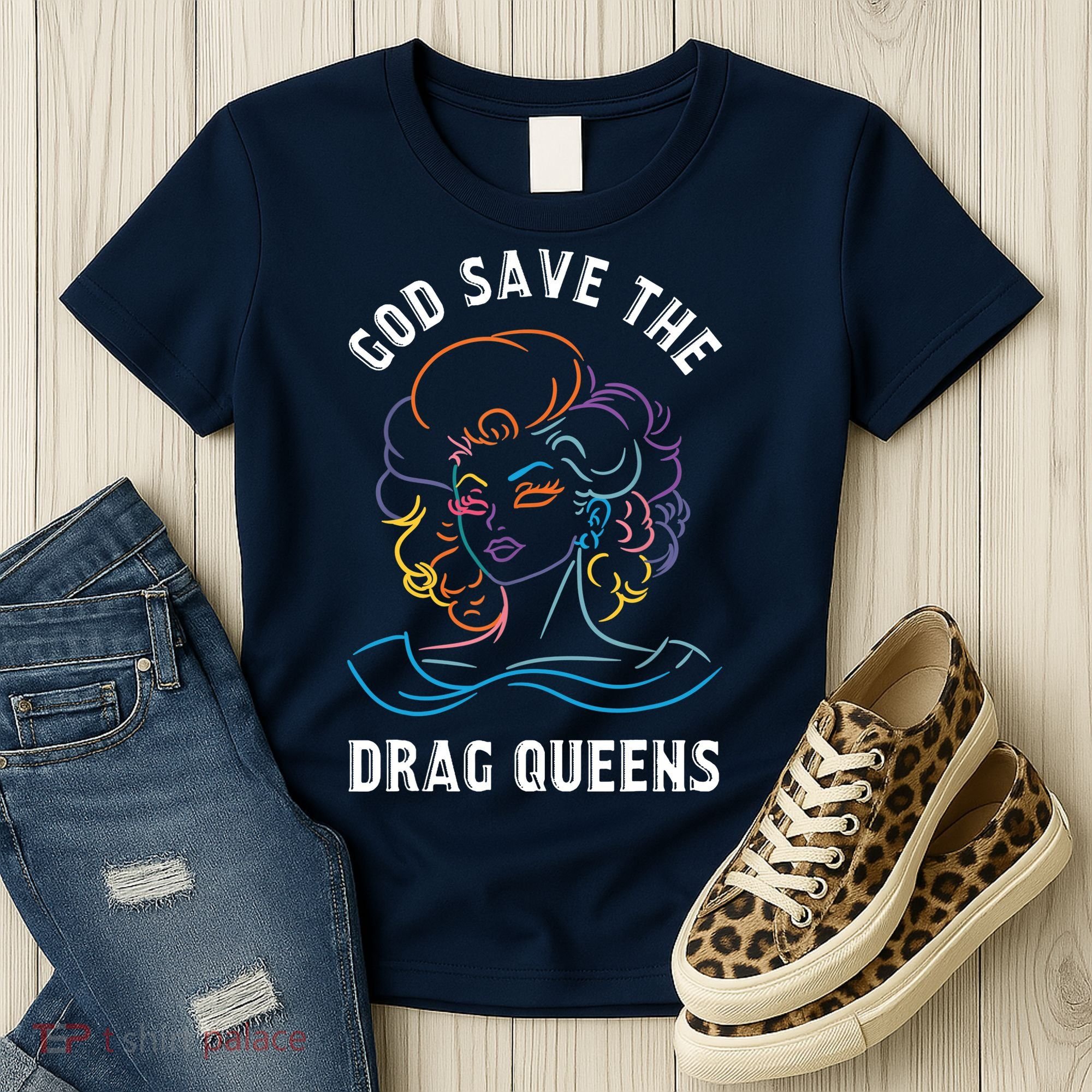 Groovy God Save The Drag Queens Women's T-Shirt